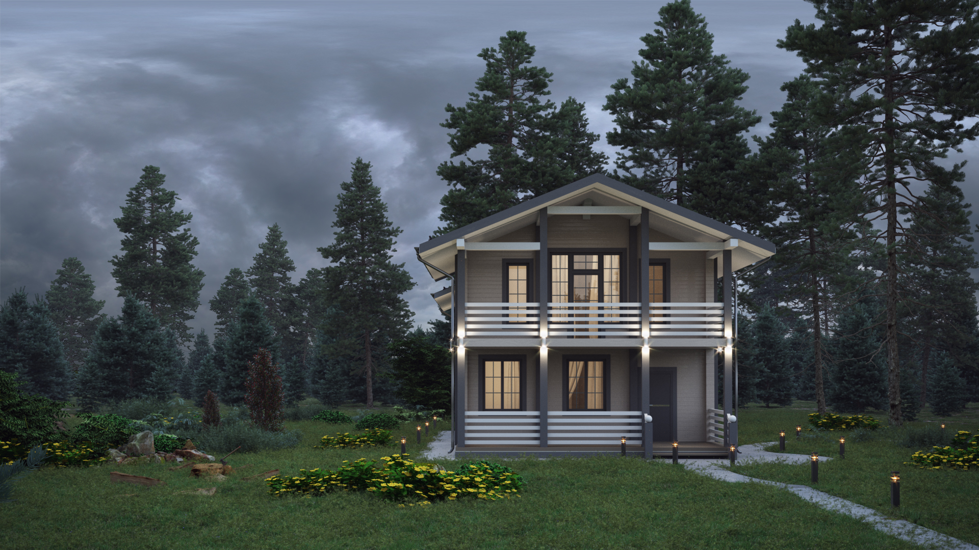 Small Tsarevshchina 浴室可视化项目丨俄罗斯萨马拉-0