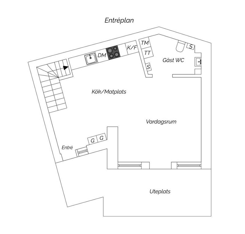哥德堡中心时尚联排别墅-29