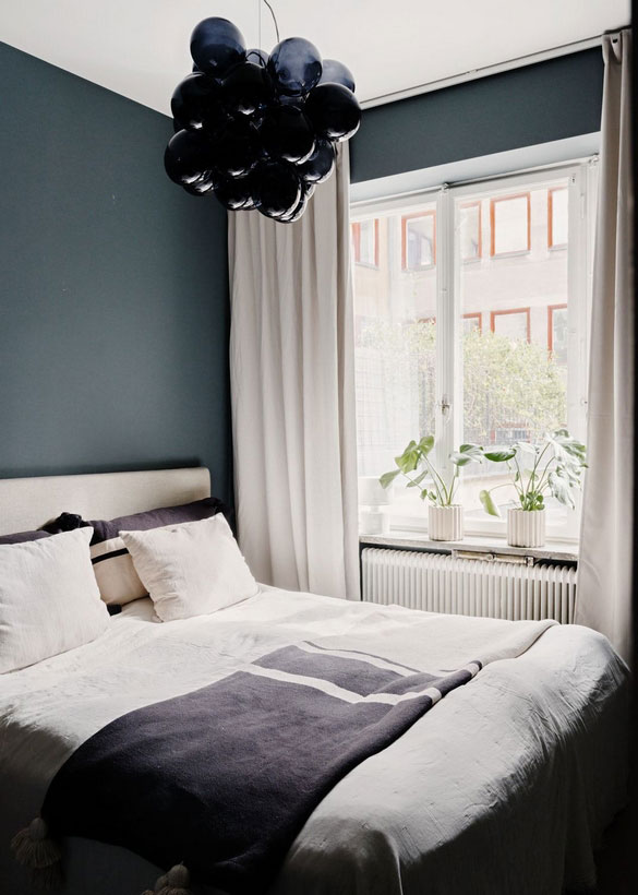 瑞典风格公寓 | 色彩碰撞的宁静空间-15