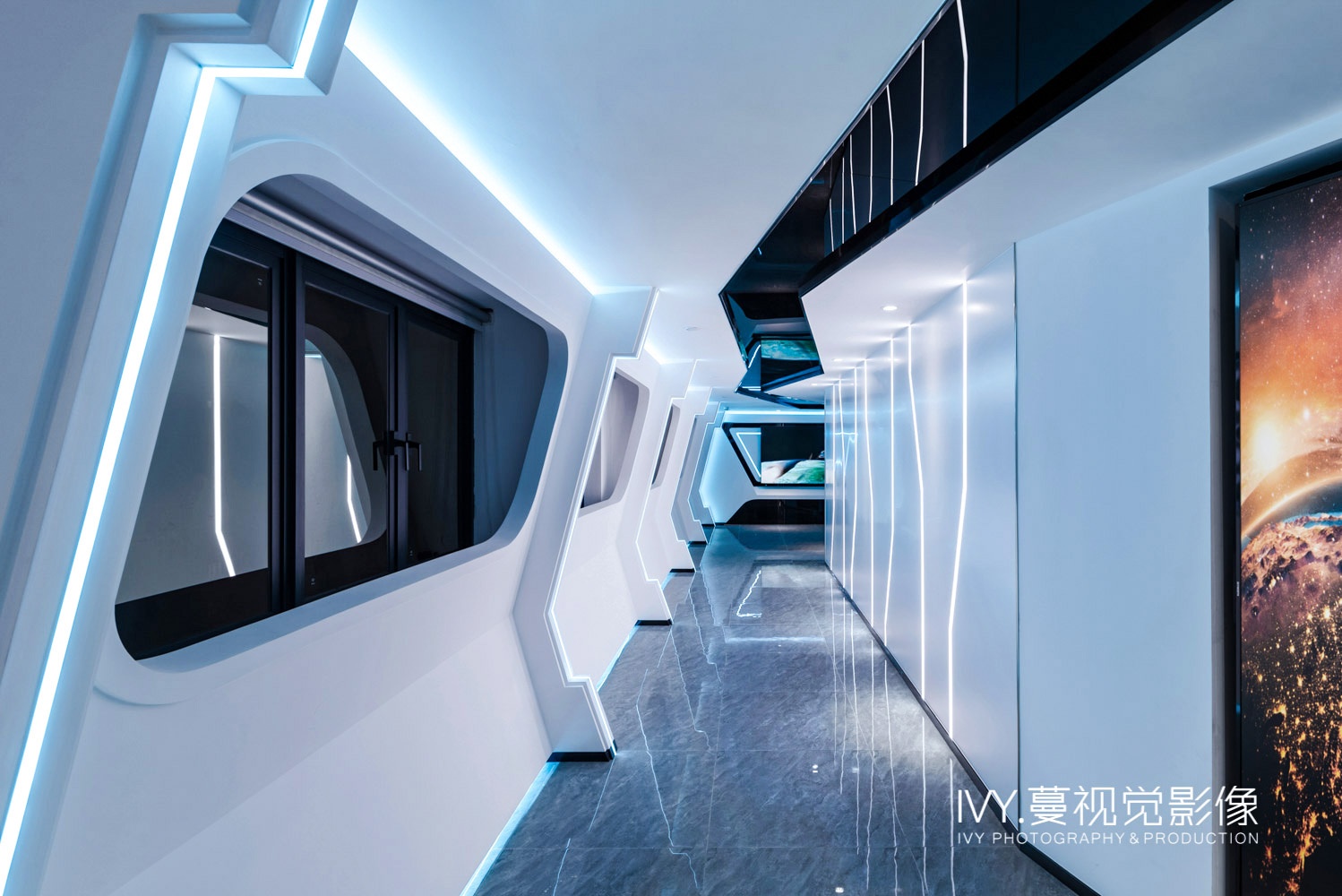 穿越宇宙的飞船办公室丨中国广州丨DPA 绘美设计-7