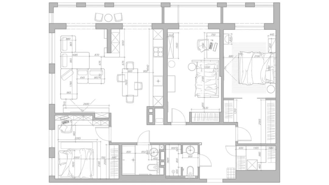 极简粉色小宅丨M.Andreev-40