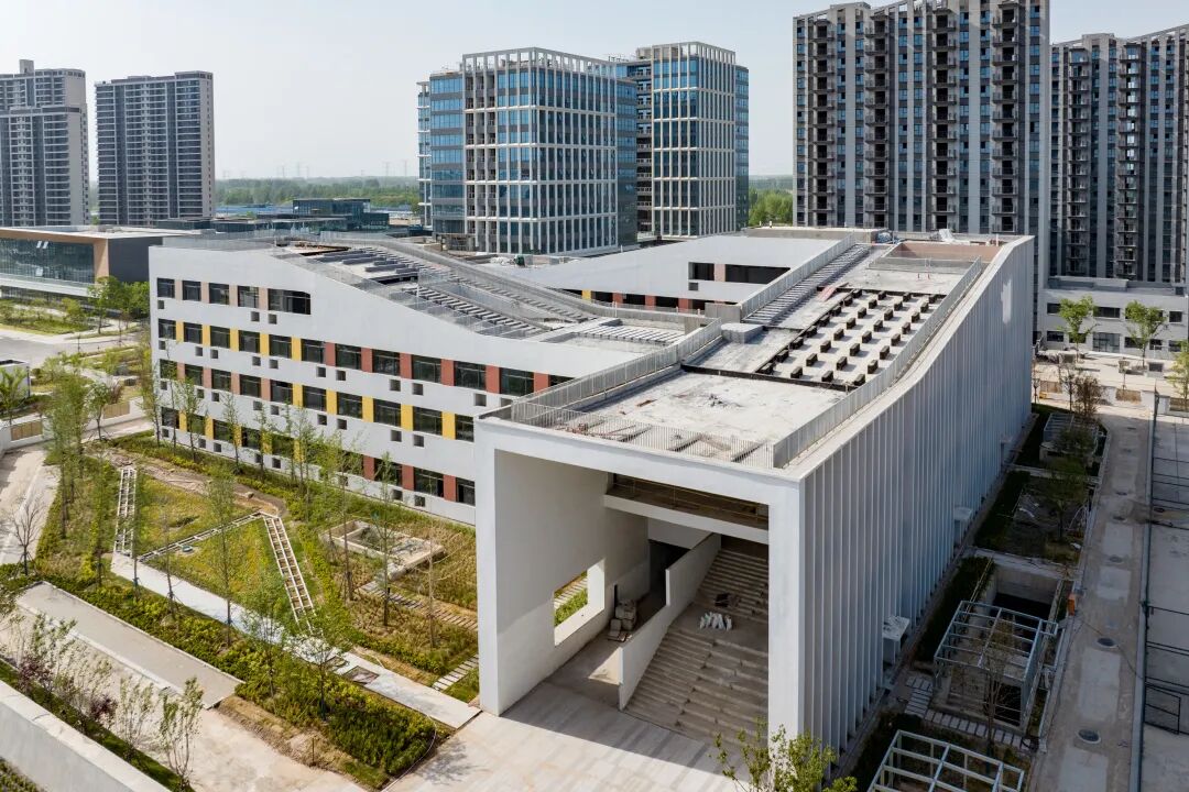 数字产业新地标！中建八局郑州鲲鹏软件小镇项目竣工-68