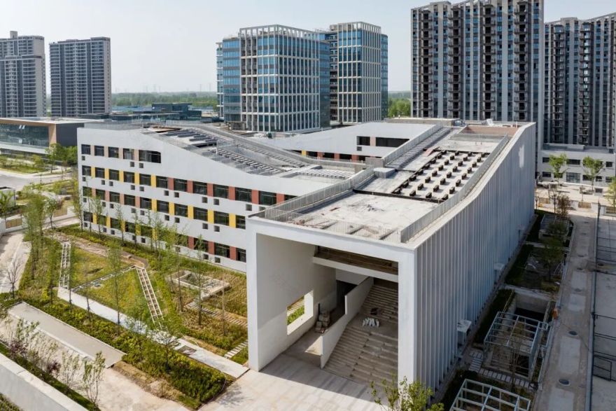 数字产业新地标!中建八局郑州鲲鹏软件小镇项目竣工-68