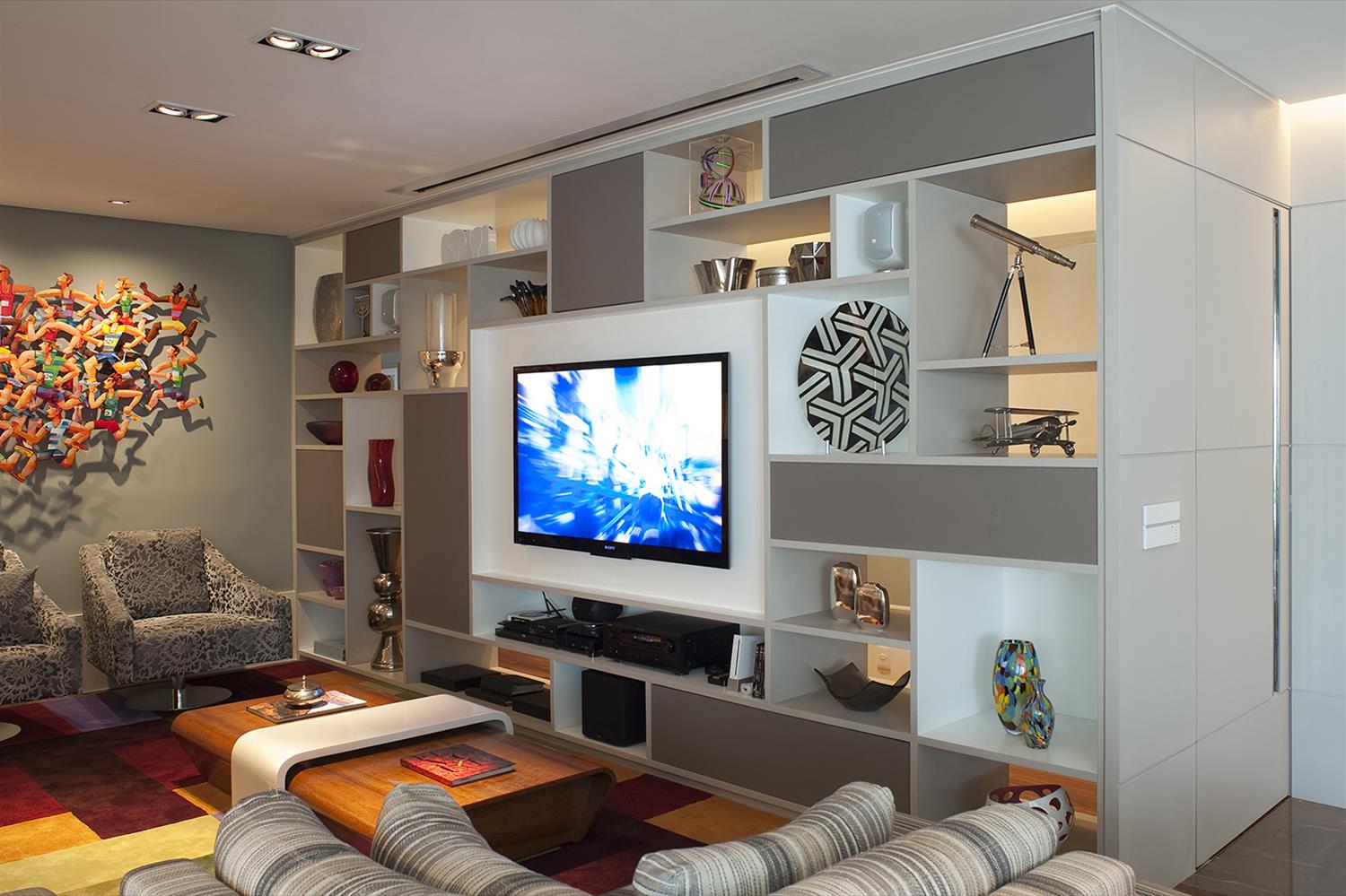 巴西木质家居,彩色艺术生活-1