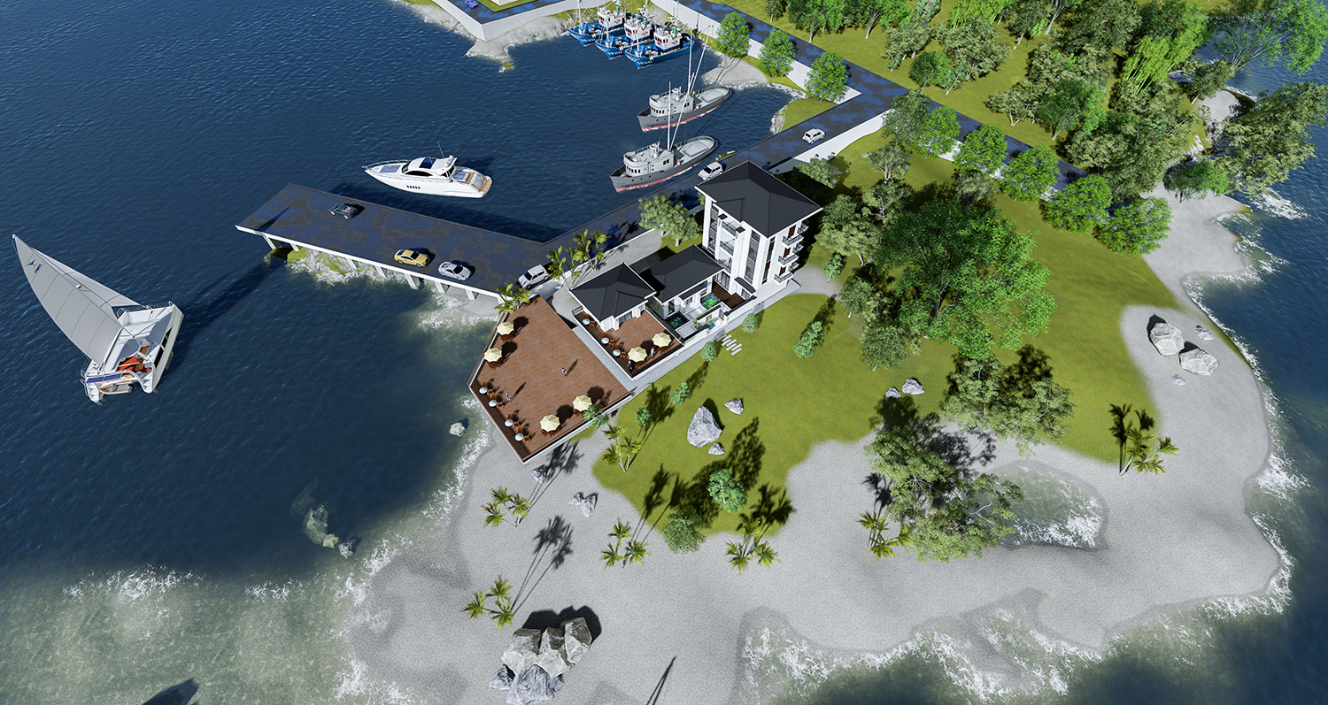 休闲海景别墅设计-3