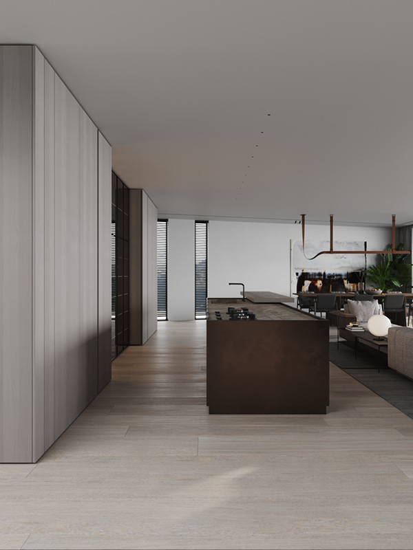 420㎡大平米住宅设计 超精致 超有范儿！-3