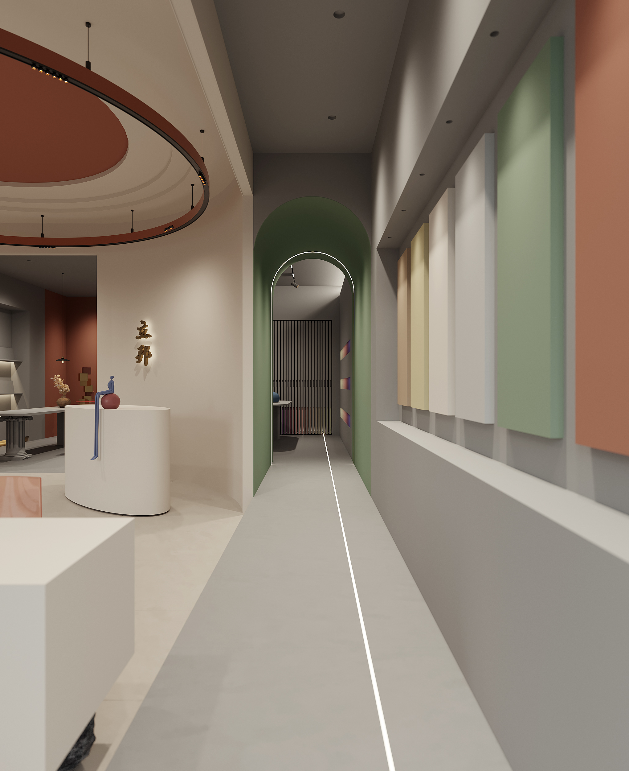 油漆展厅丨厦门共道设计事务所-22