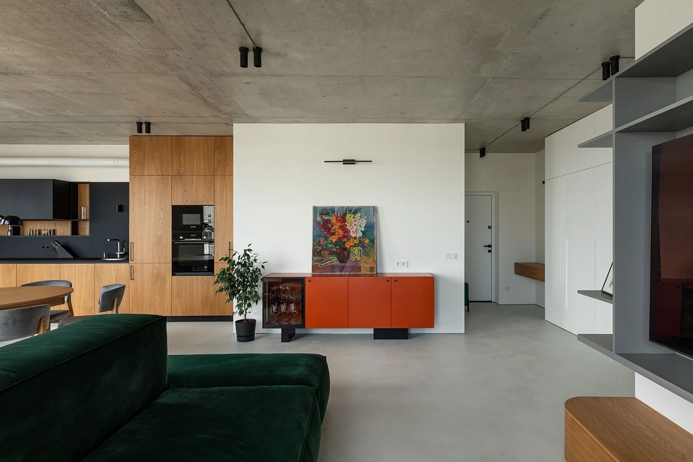 110㎡两居室带天台公寓设计丨Koba Buro-12