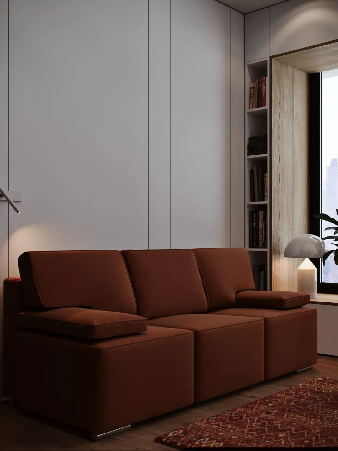 乌克兰基辅 110 平米简约公寓，打造温馨生活空间-35