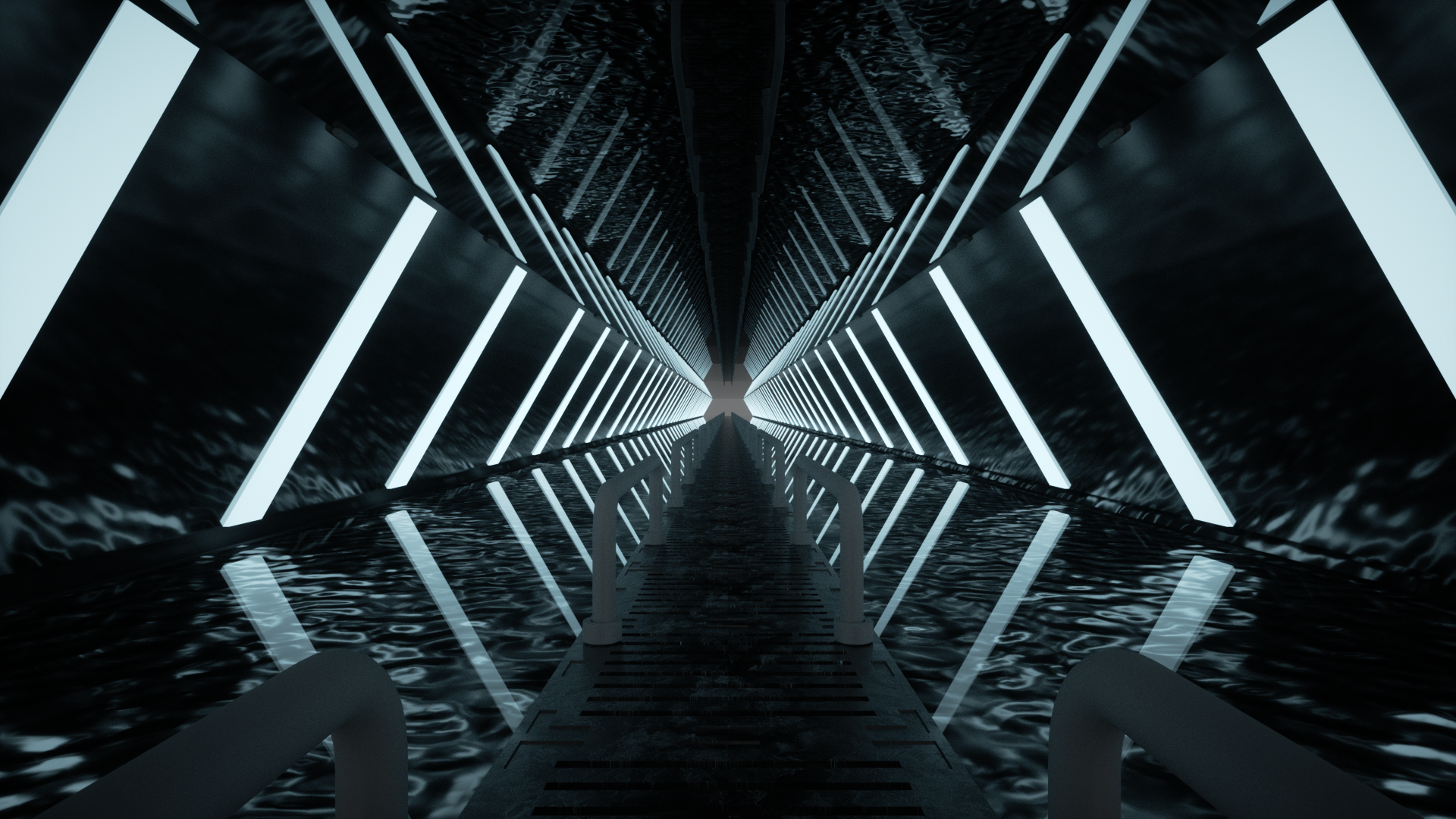 新媒体艺术装置设计《海底隧道》-13