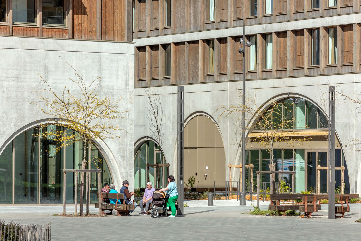 法国 Saragosse 社区 Laherrère 中心丨CoBe(主建筑师)和 WEEK(联合承包商)-66