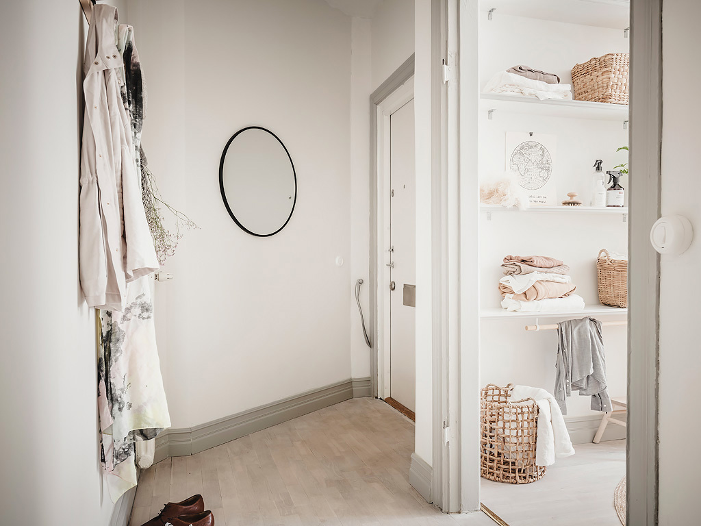 瑞典明亮通风公寓，极简北欧风诠释空间故事-25