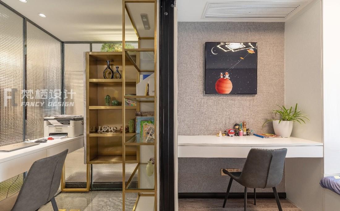 120 平轻奢小资风，主卧书房合并显宽敞-12