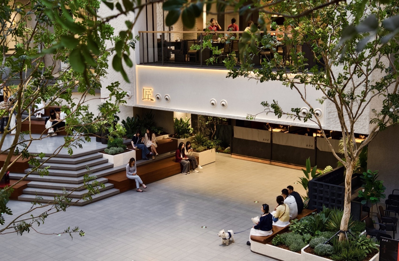 重庆龙湖北城天街B馆L4层室内景观营造丨中国湖北丨物候设计(重庆物候景观规划设计有限公司)-32