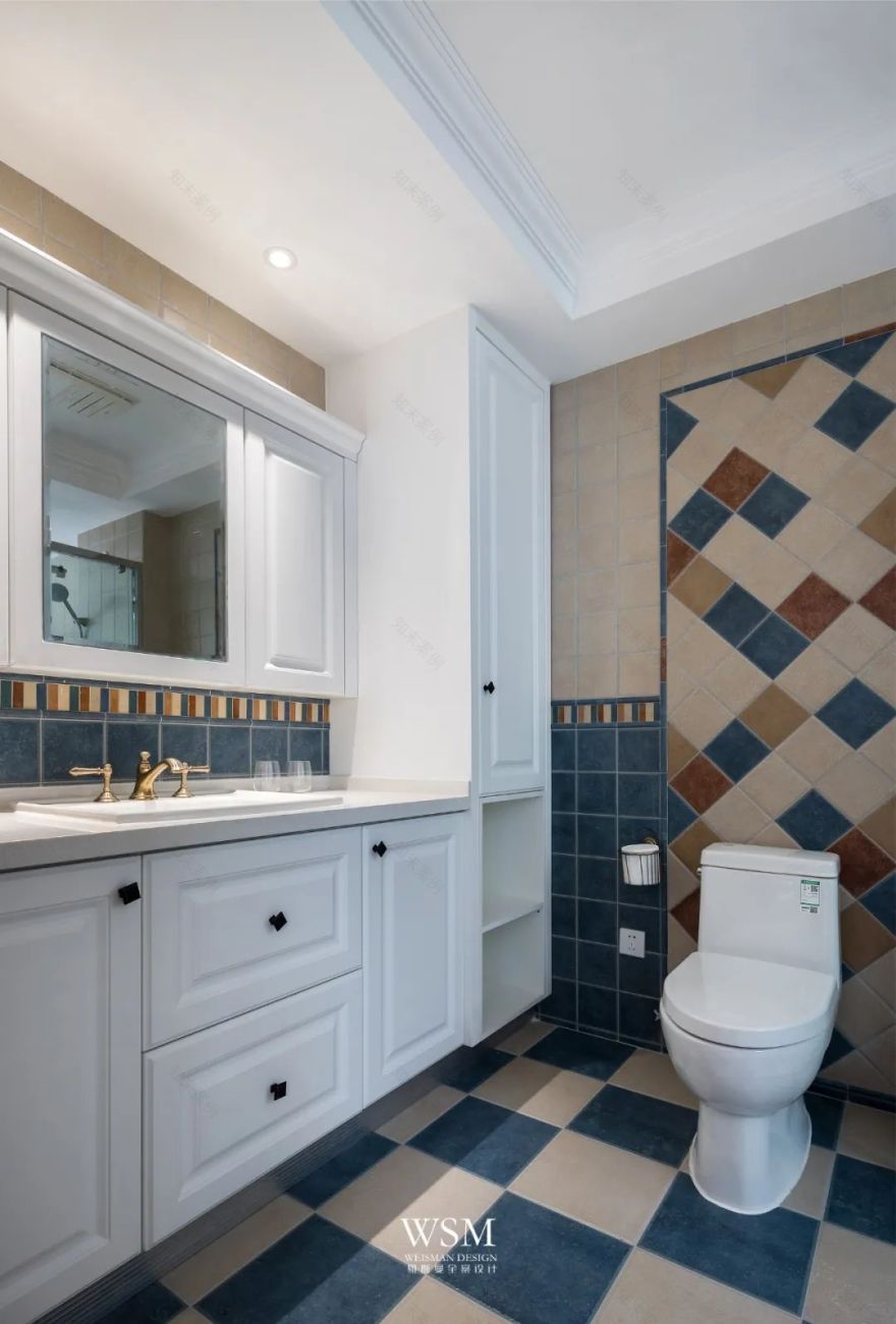 苏州明珠城 400 平米美式私宅,打造浪漫复古生活空间-62