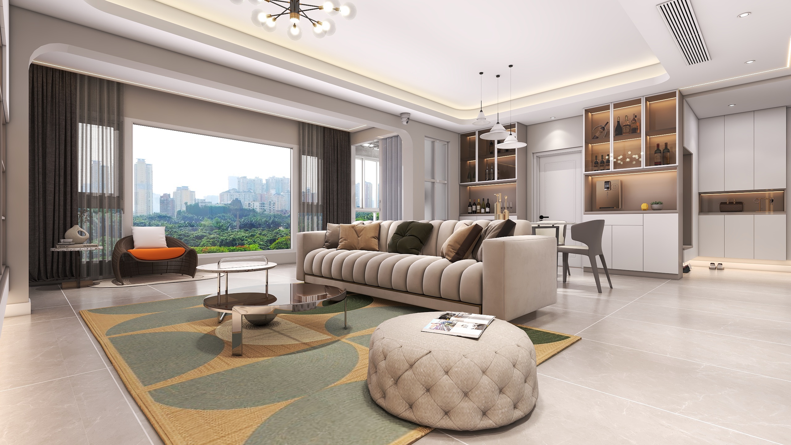 重庆招商雍璟城-璟轩（145平方现代简约四居室）-7