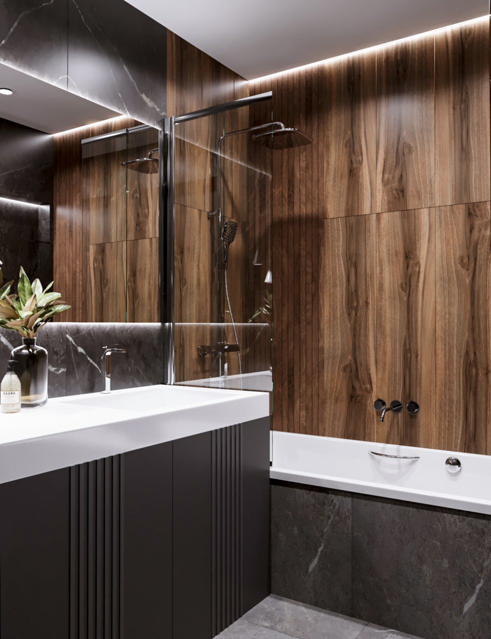 Ванная комната в ЖК Пифагор г.Новосибирск-5