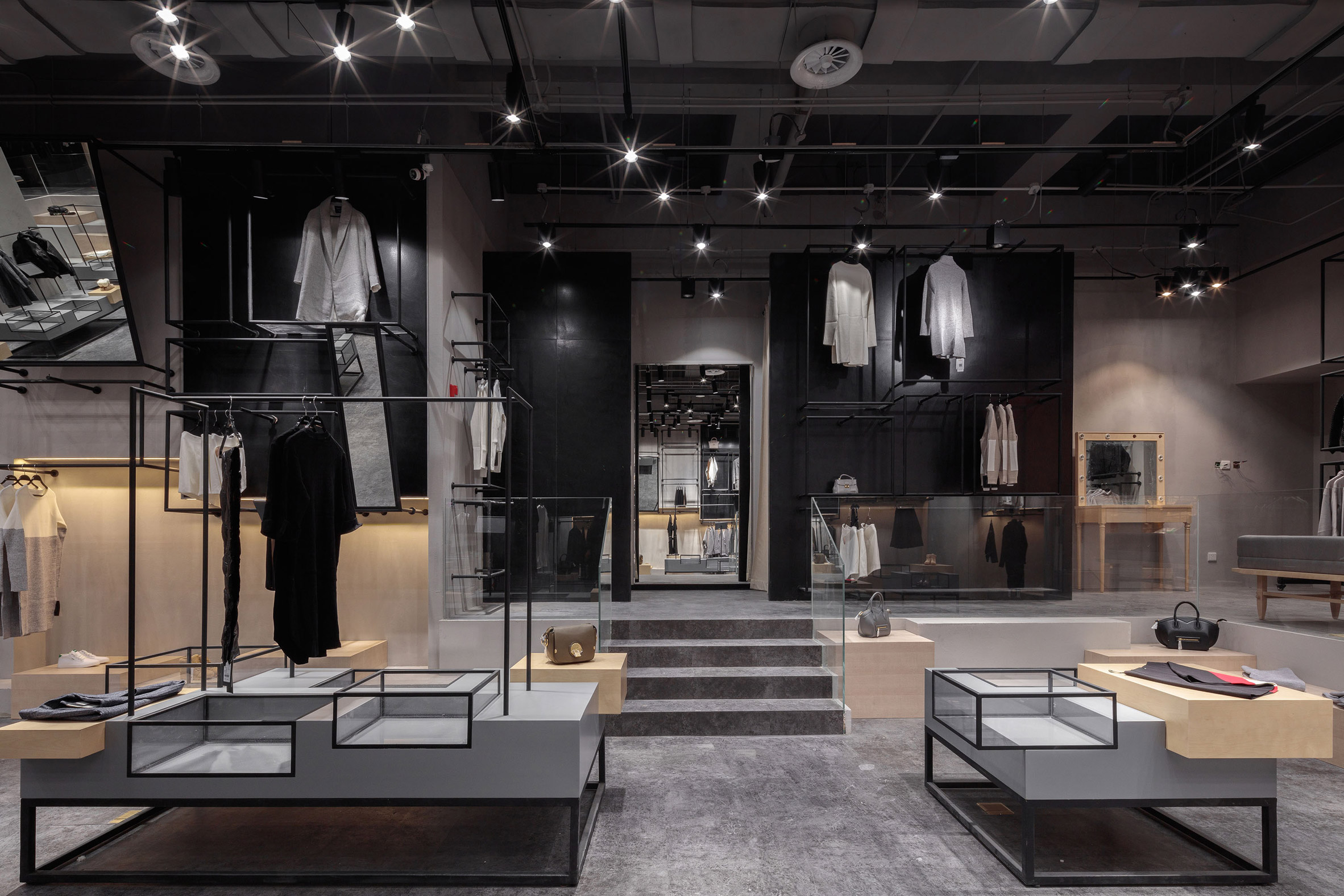 X+Living designs four themed fitting rooms for women's clothing store in China-20
