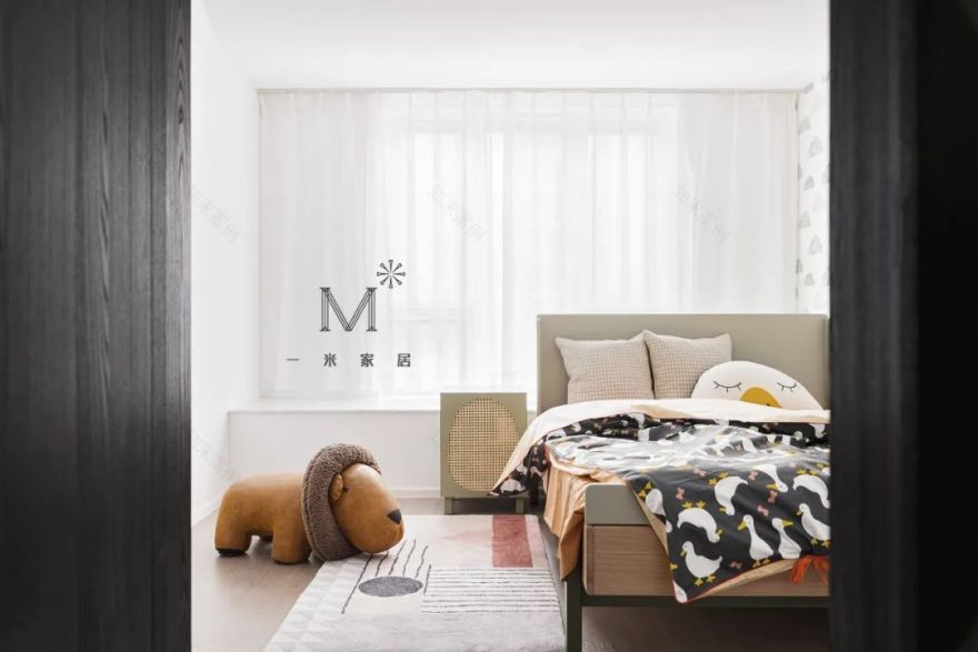 143㎡现代简约家居,演绎黑与白的时光对话-62