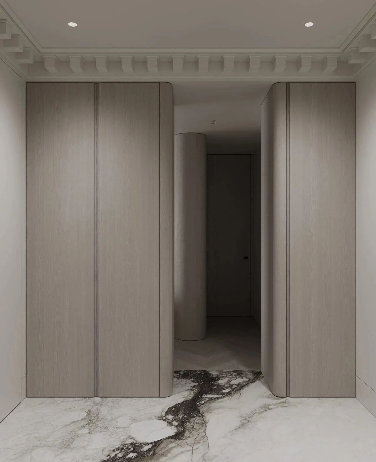 经典莫斯科住宅丨俄罗斯莫斯科丨BELOUSOVA INTERIOR DESIGN-31