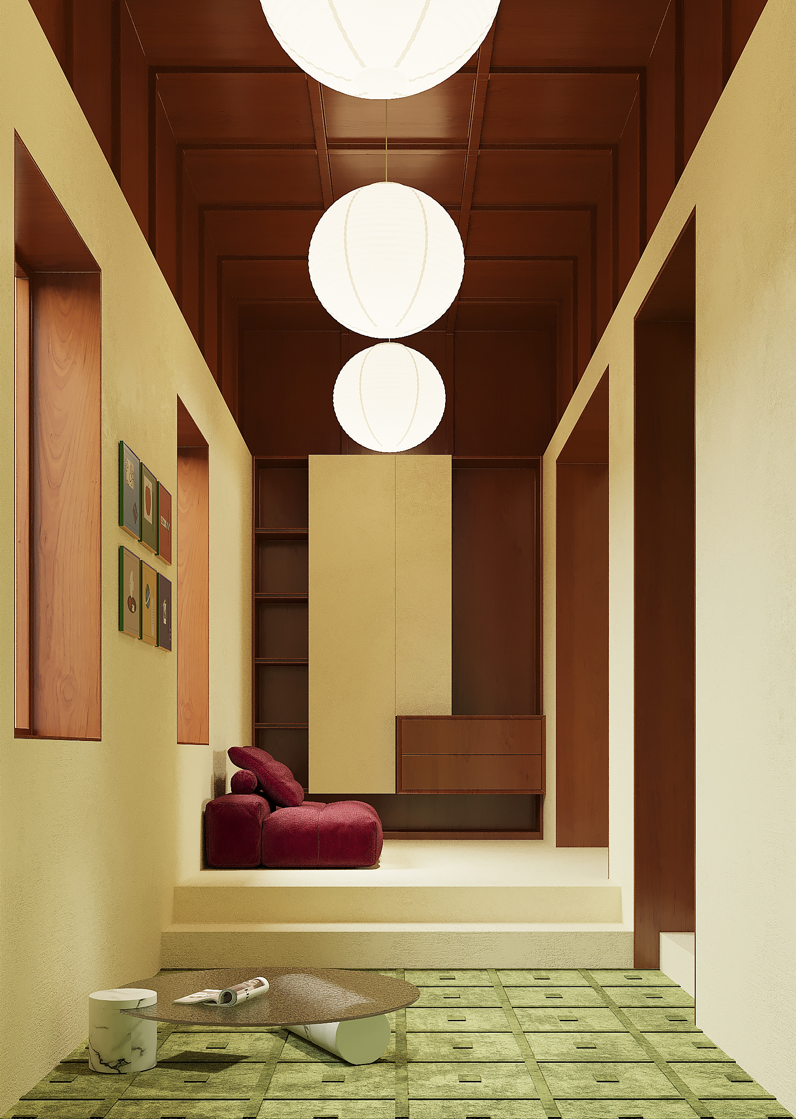 中古包豪斯定制办公展陈空间-9