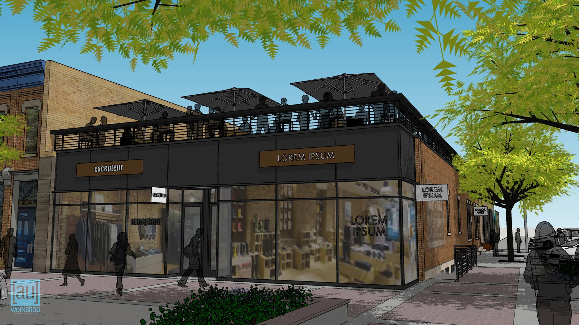 200 Linden Street建筑改造项目丨美国柯林斯堡丨Architects + Urbanists-13