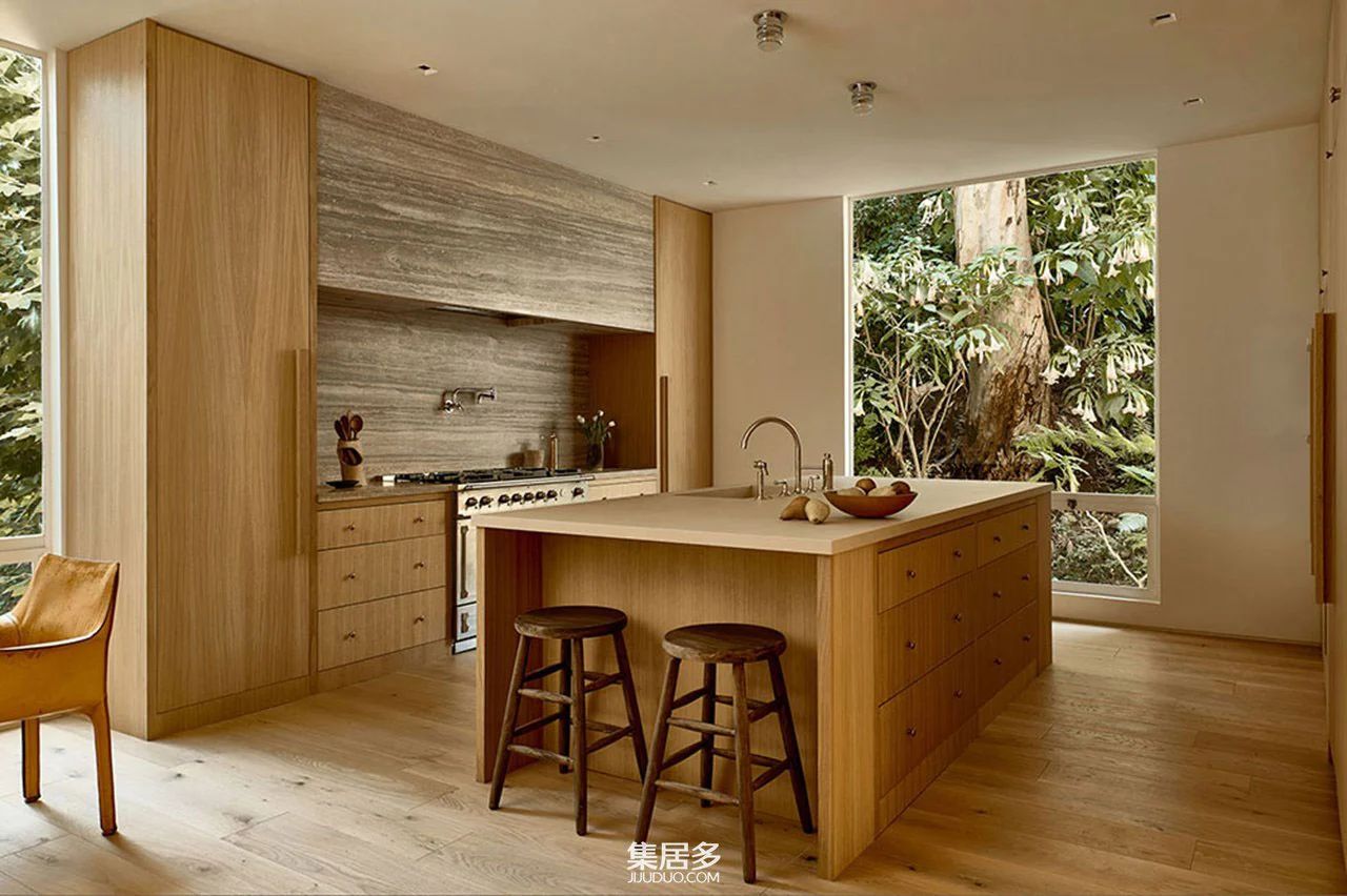 洛杉矶现代住宅 | 光影与自然的完美融合-15