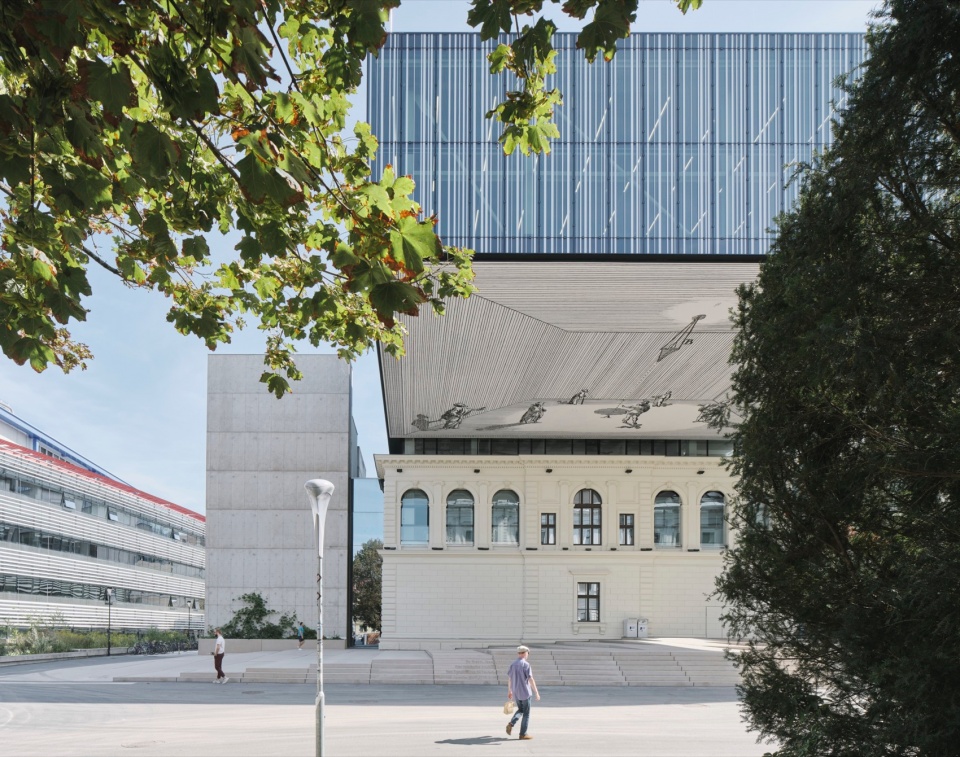 悬浮之阅 · 奥地利格拉茨大学图书馆扩建改造丨Atelier Thomas Pucher 事务所-5
