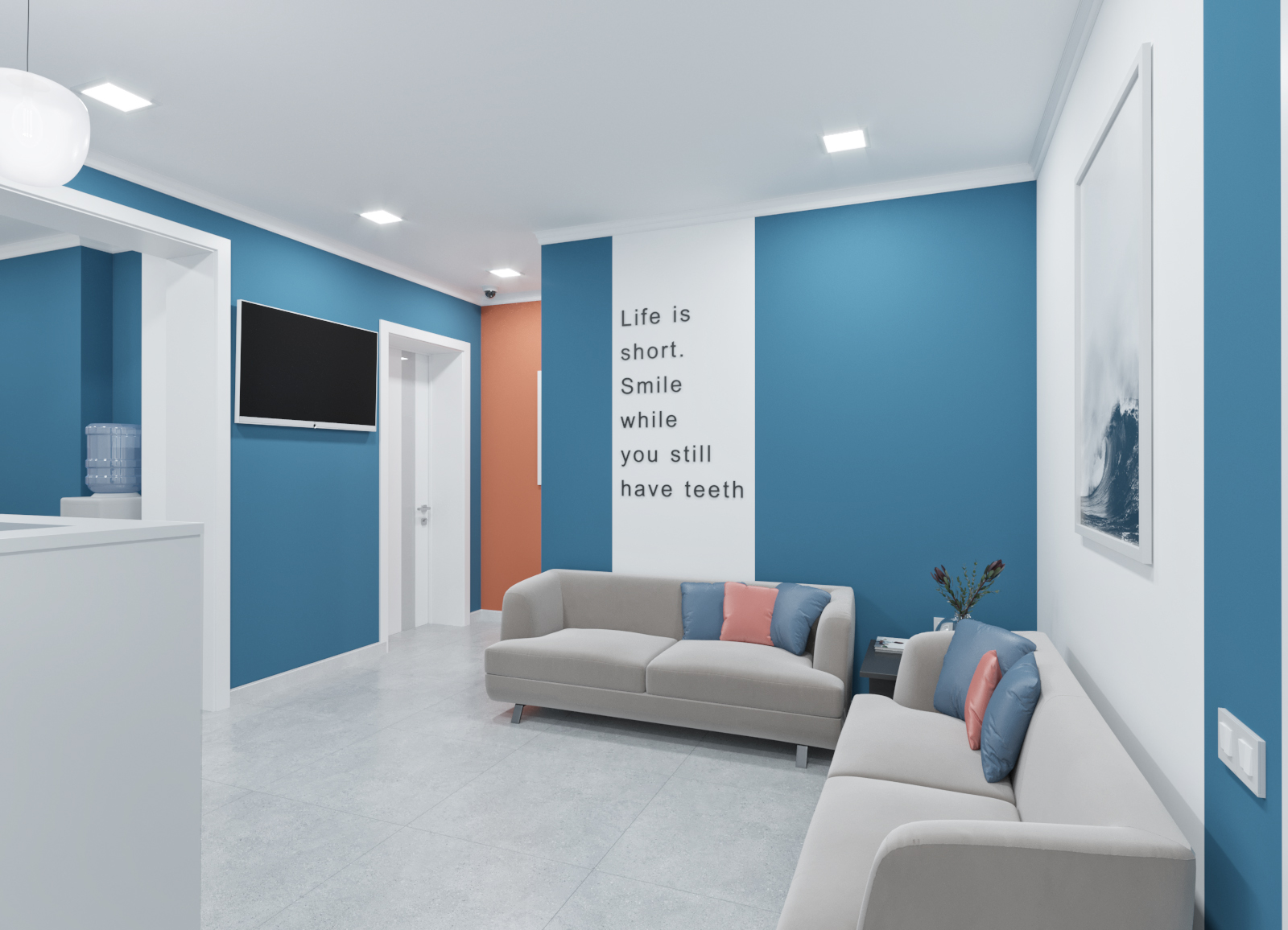 Dental Clinic - dental clinic interior design-2