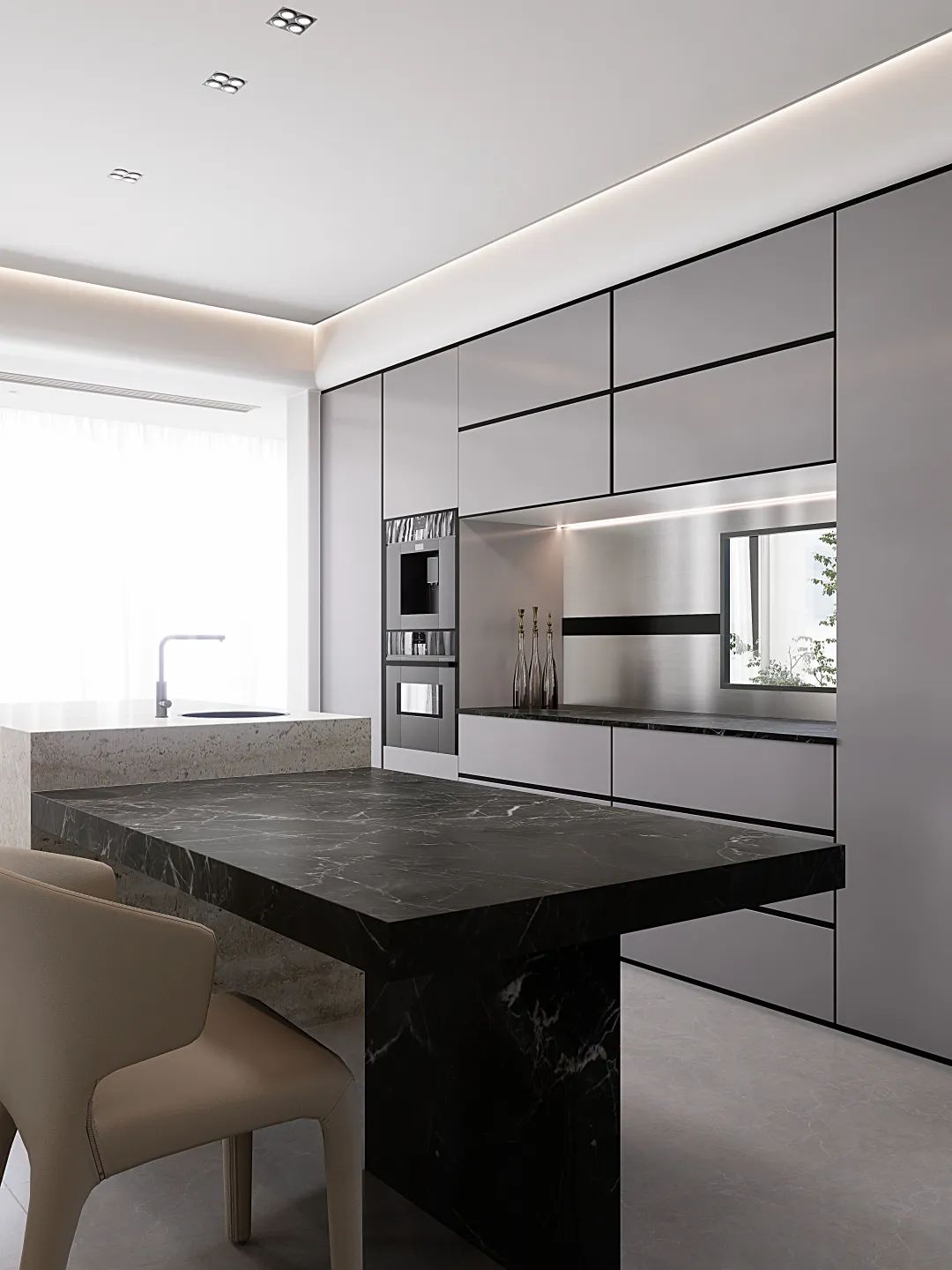 阳光紫郡 · 浪漫轻奢的玻璃糖块空间丨中国成都丨集辰创意空间设计-14