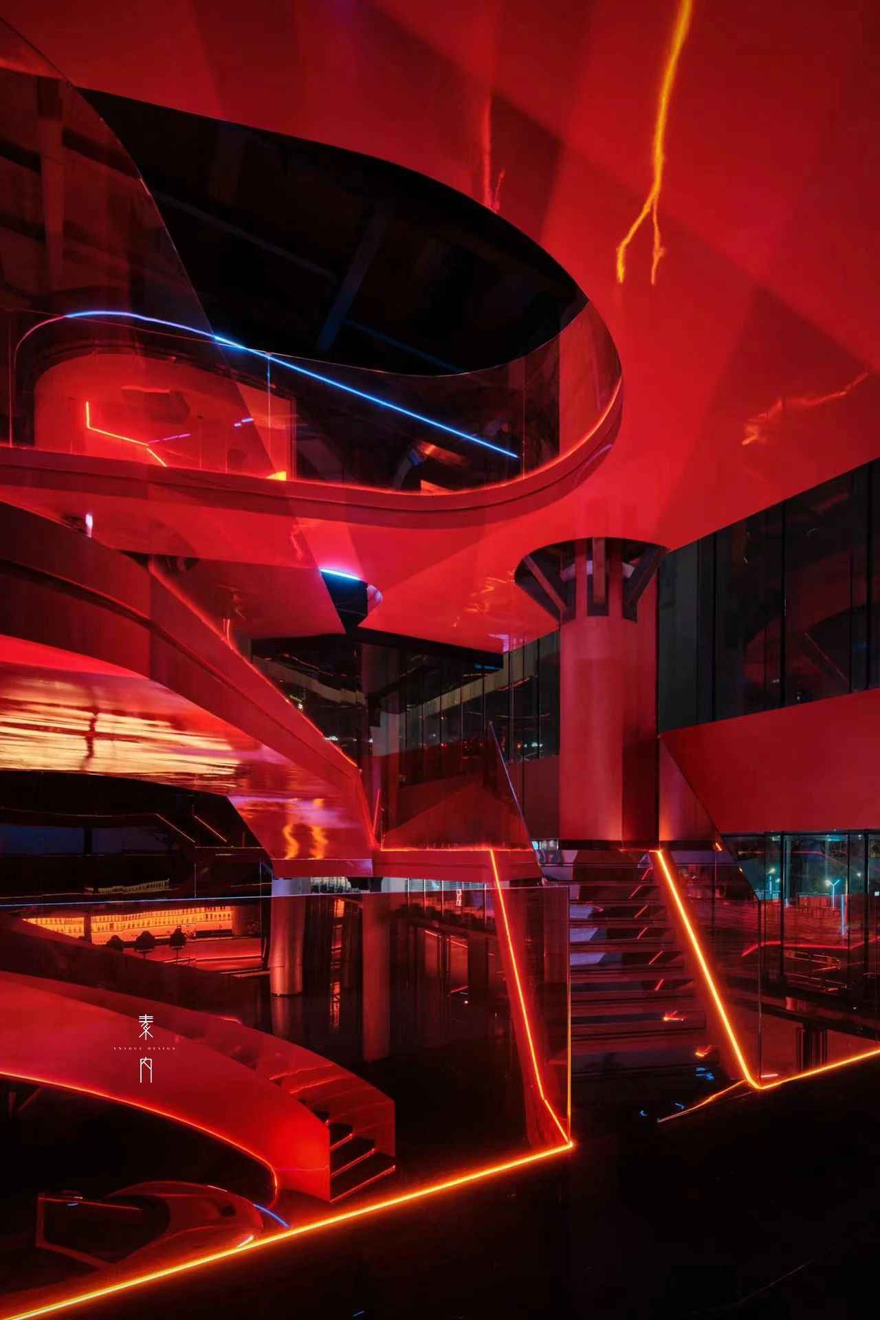 7 号公路(超跑俱乐部)丨中国南京丨南京素内室内设计有限公司-39