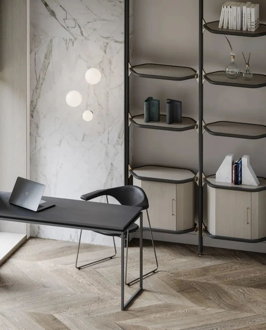 105㎡现代简约风住宅设计丨俄罗斯圣彼得堡丨Lizaveta Kuzmenka-28