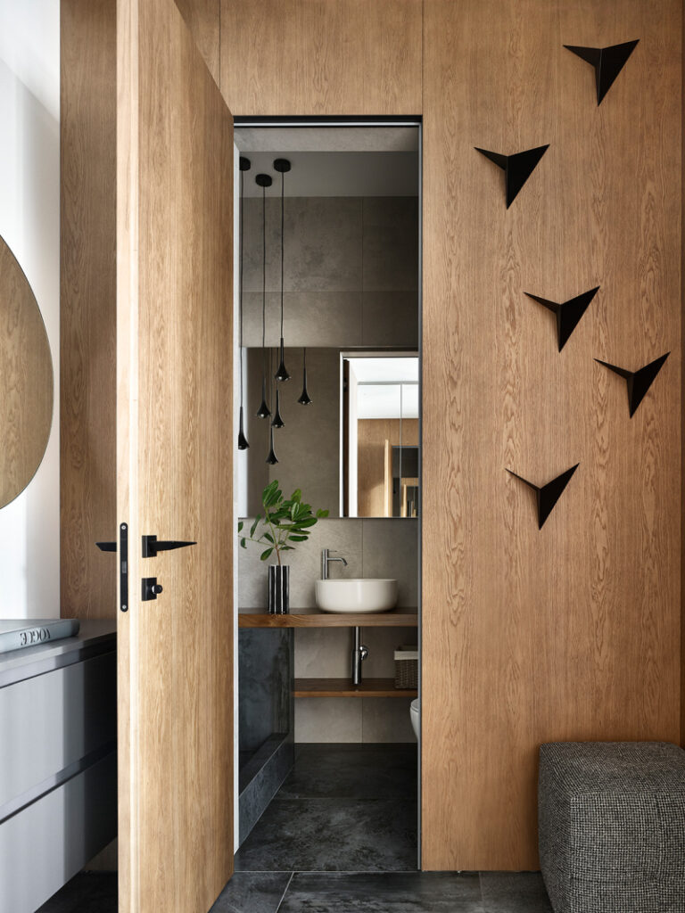 ДНК семейного стиля· 108㎡女儿公寓设计丨俄罗斯莫斯科丨MNdesign（Михаил Новинский等）-18