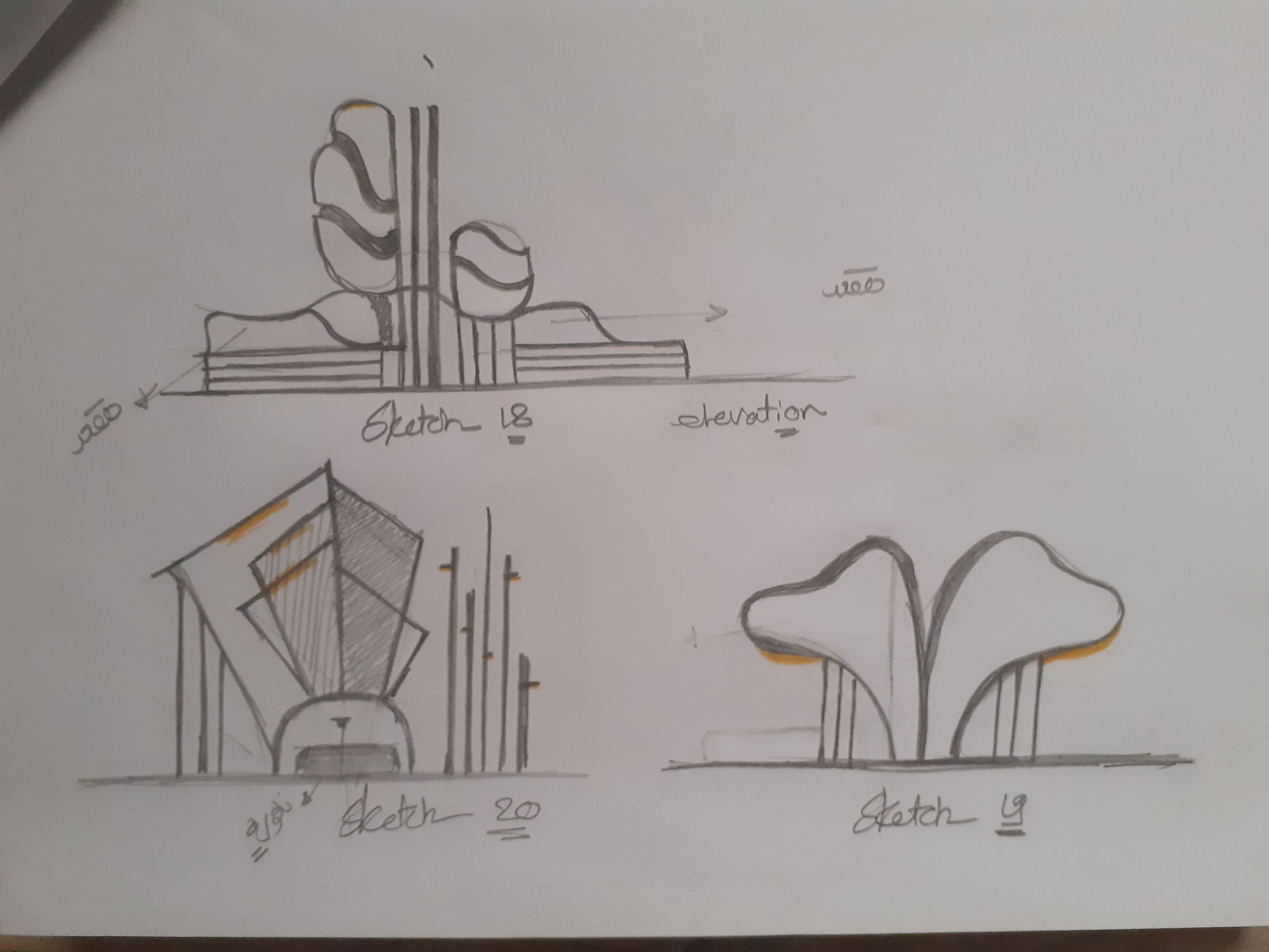 architecture sketches-6