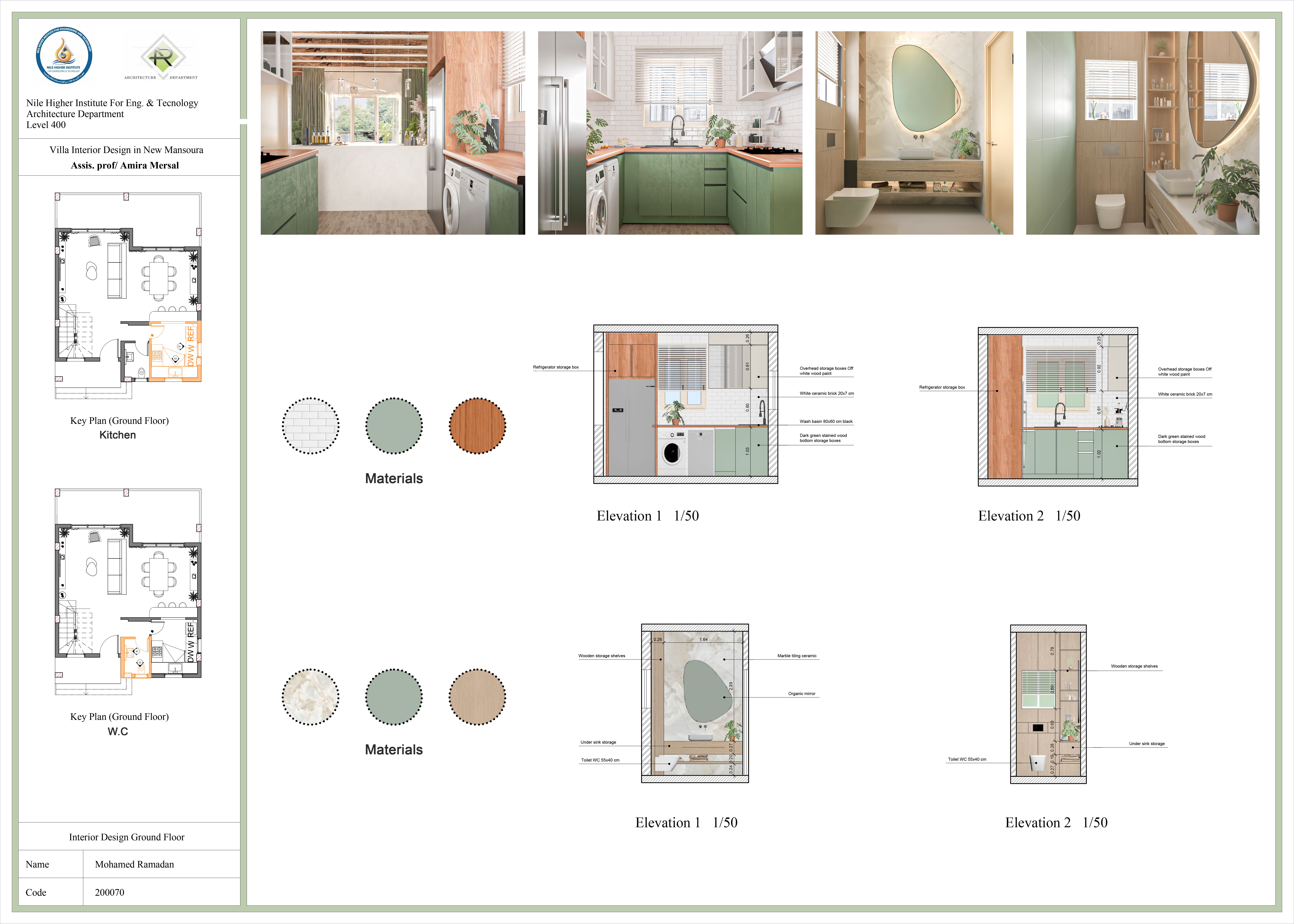 Interior design project | villa in New Mansoura-15