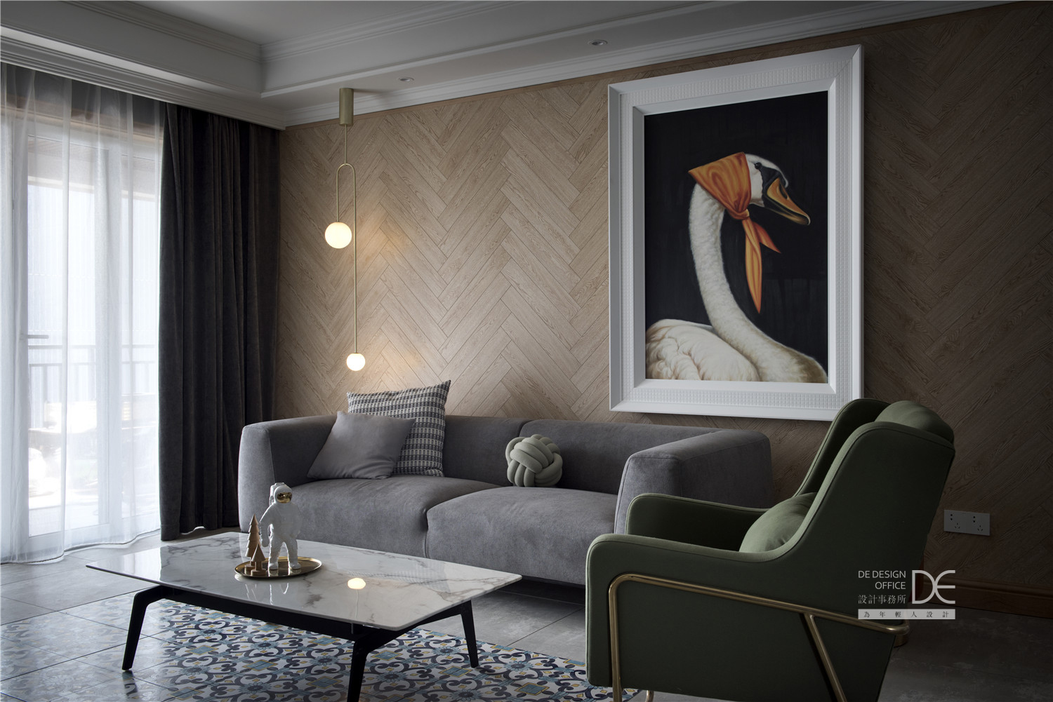 中冶北麓原 176㎡北欧风四居室 | 有你的地方,才是家-14