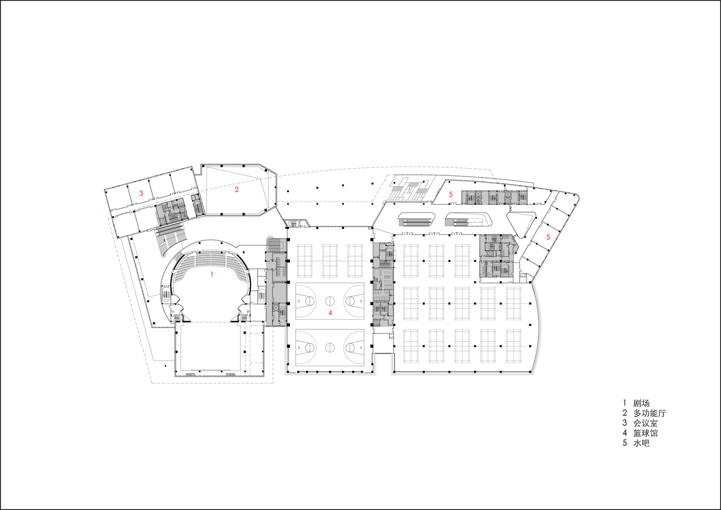 张家港职工文体中心-43