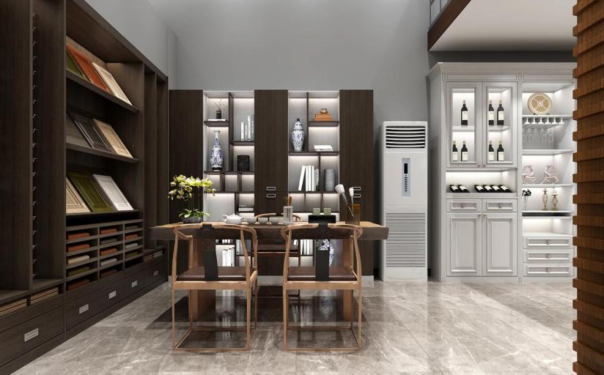 广州罗总家具展厅样品一站式定制家具展示空间-10