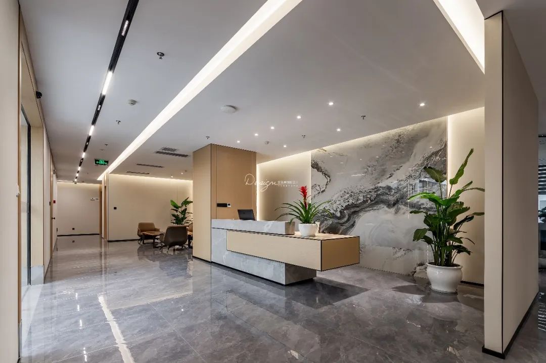 现代中式办公室设计丨中国昆明丨紫苹果国际设计-23