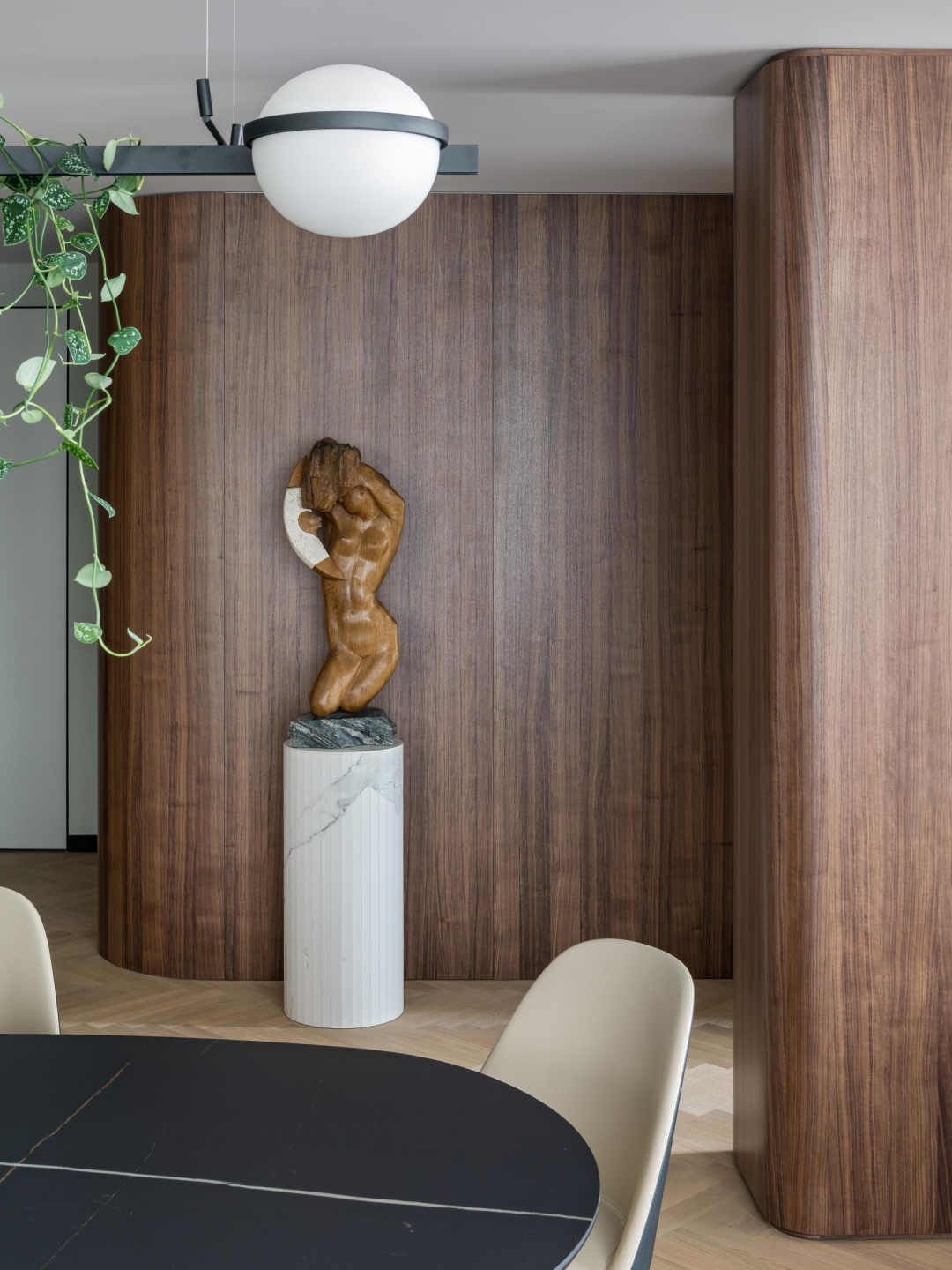 95㎡现代原木风公寓丨俄罗斯丨Veronika 和 Ales Fomenko 设计师-7