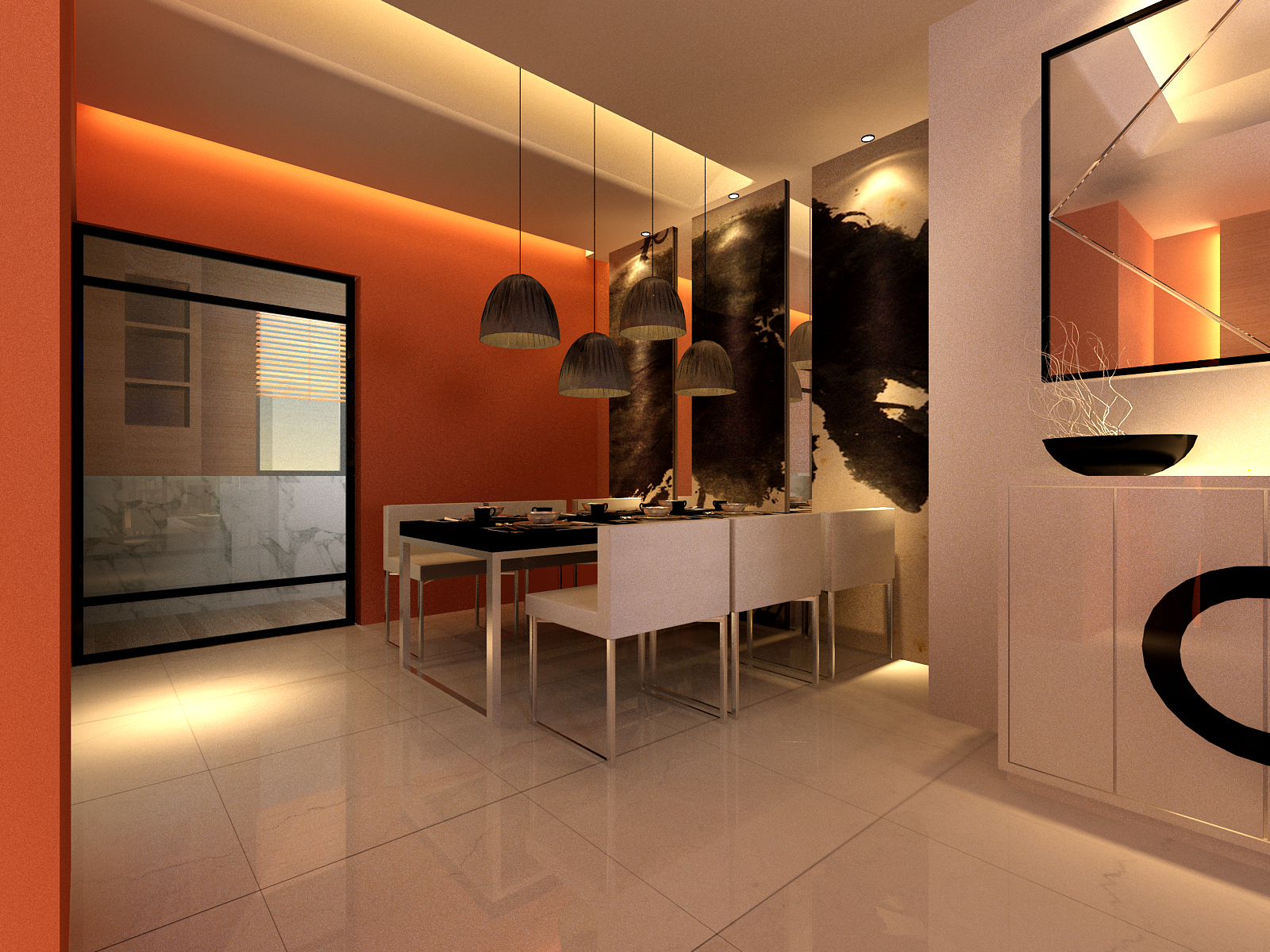 现代简约萧氏设计  安徽安庆 香水百合二期29#楼302室-10