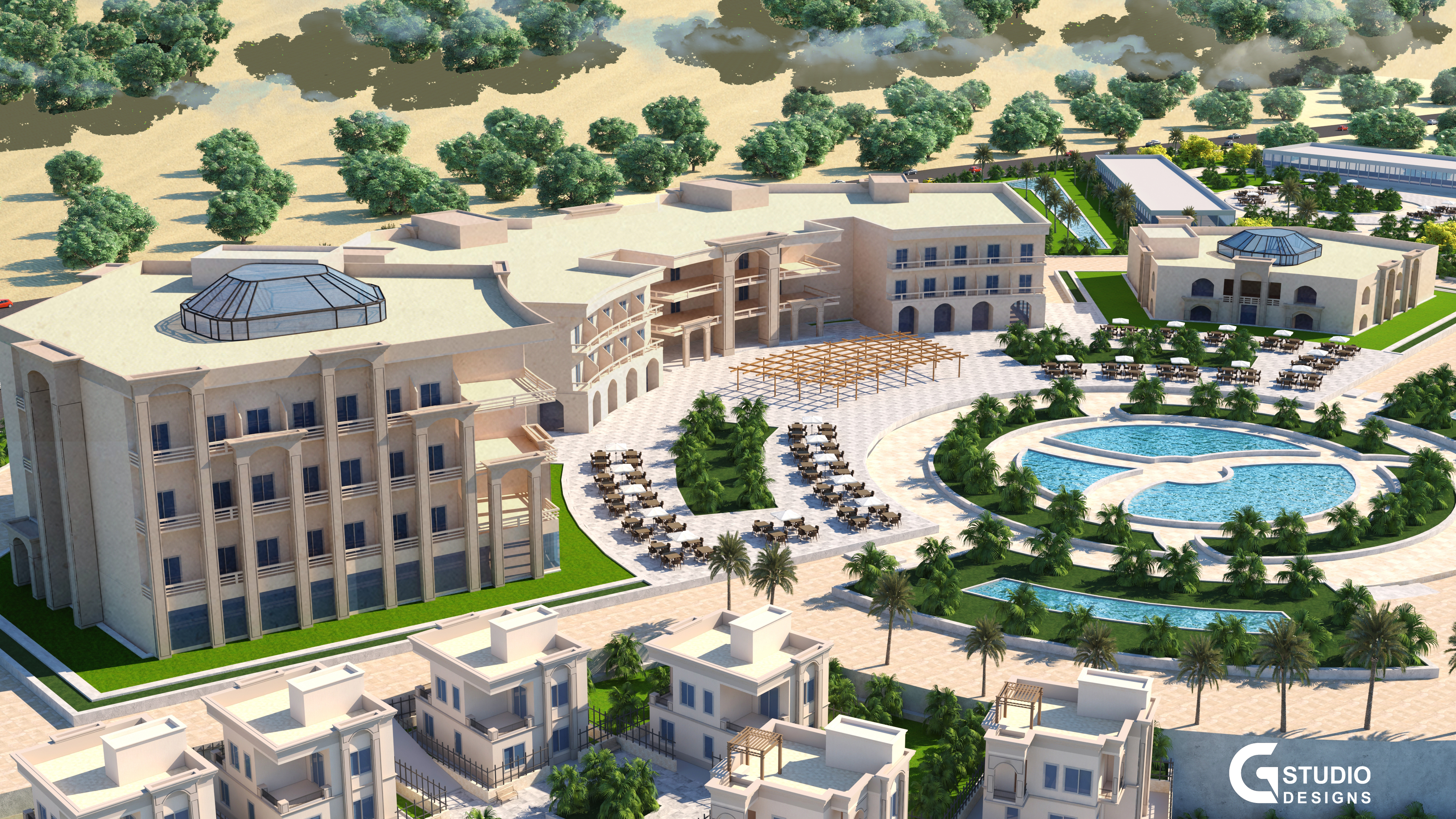 旅游村 / 游客村丨埃及丨PSG Studio Designs-11