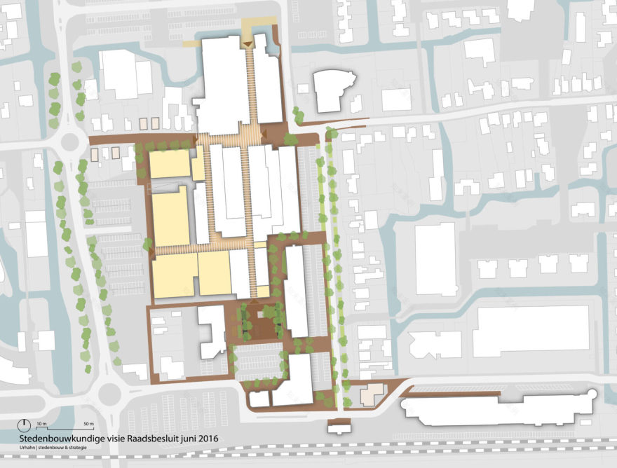 Stede Broec Streekhof | Ontwerp openbare ruimte voor een nieuw pleinen beeldkwaliteitsplan voor uitbreiding winkelcentrum | Urhahn-0