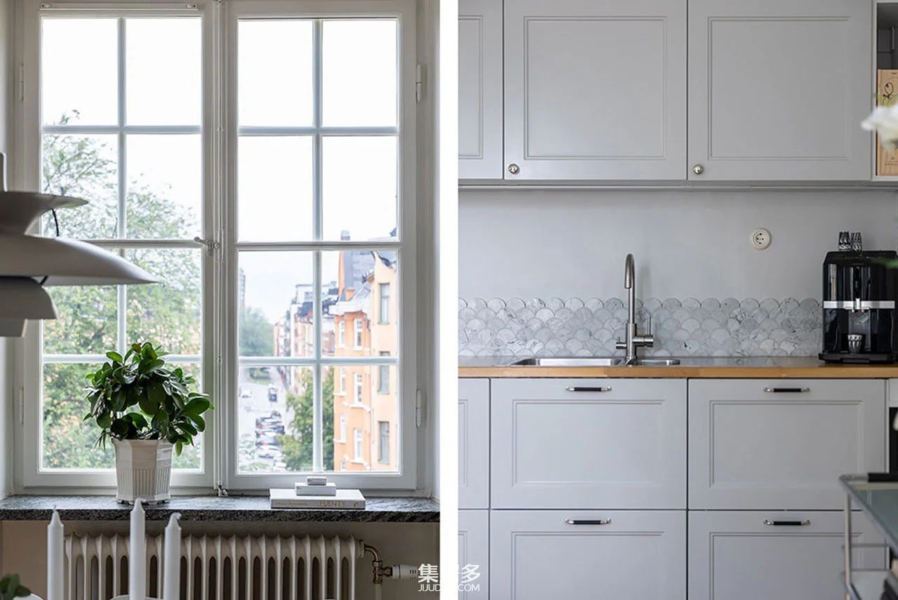 瑞典冷色调住宅-18