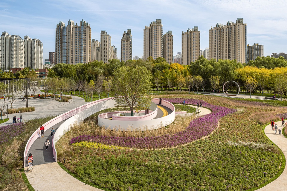 花漾之境:北小河公园樱花谷环境改造提升设计丨中国北京丨埊木设计（CAFA·A城市艺术创新中心）-26