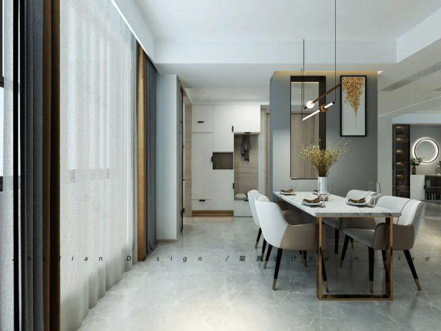 现代简约风打造 150㎡宁静空间-14