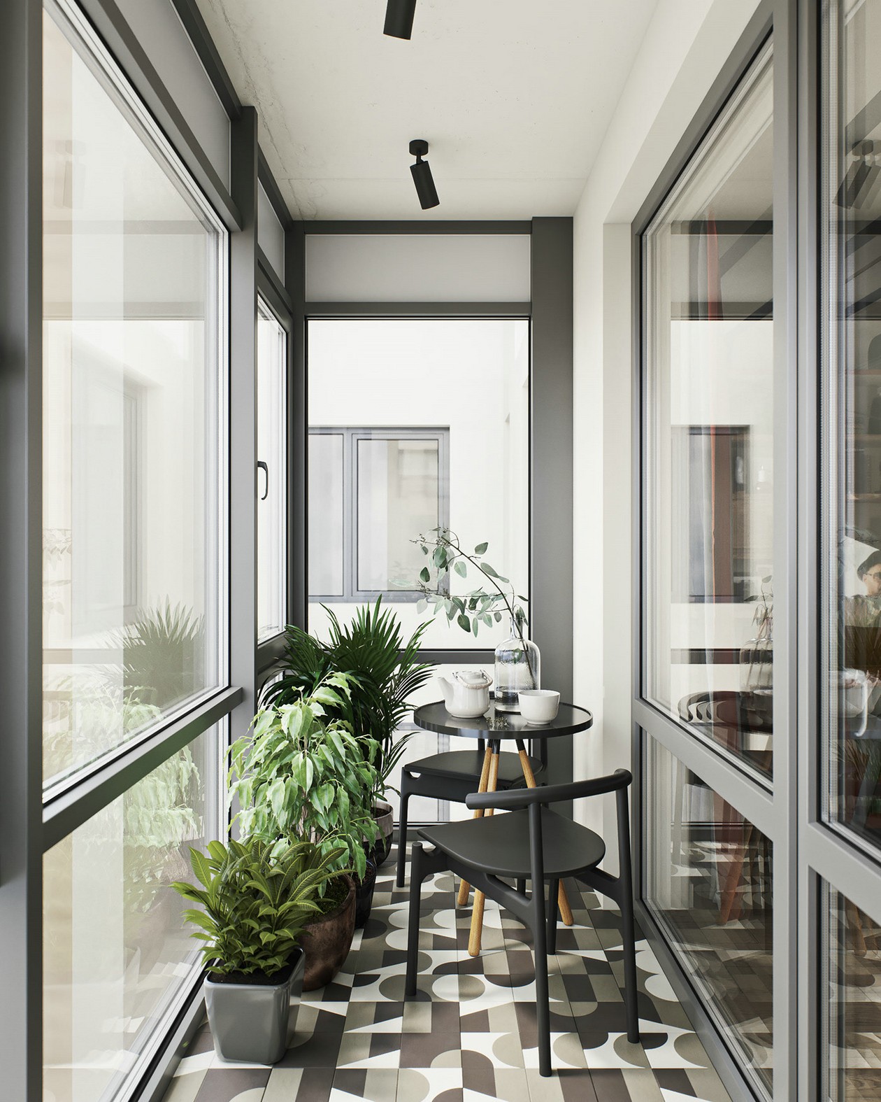 97㎡混搭 风色彩丰富，布局大胆-7