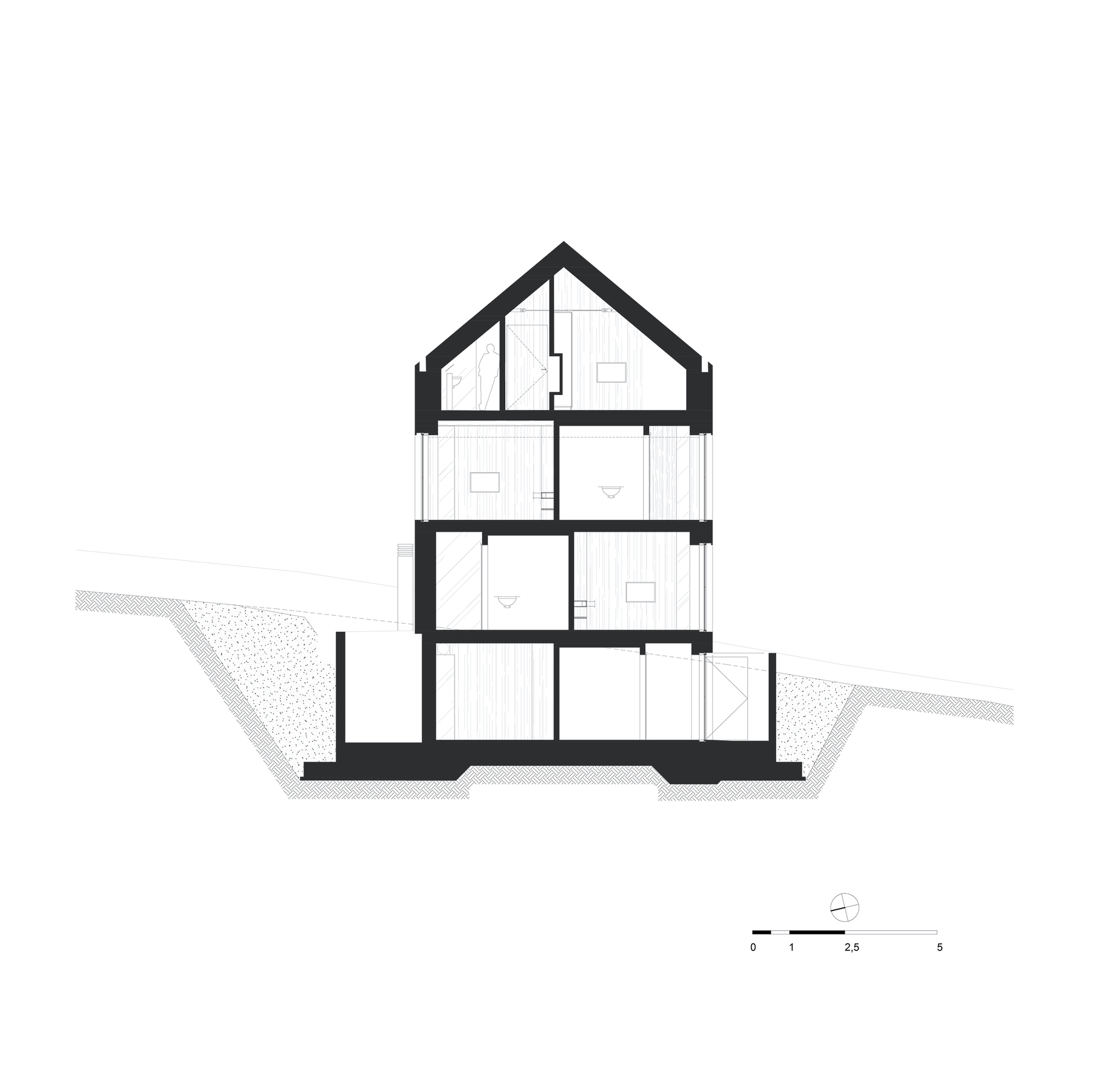 Apartments in Wolf Clearing / studio de.materia-54