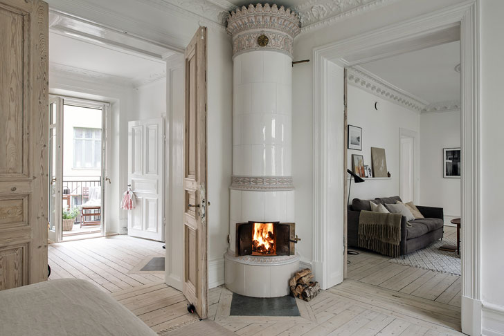 瑞典木门公寓 | 自然韵味，点睛之笔-8