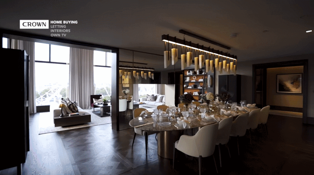 伦敦泰晤士河畔 375㎡轻奢大平层丨英国伦敦丨Grid Architects-46